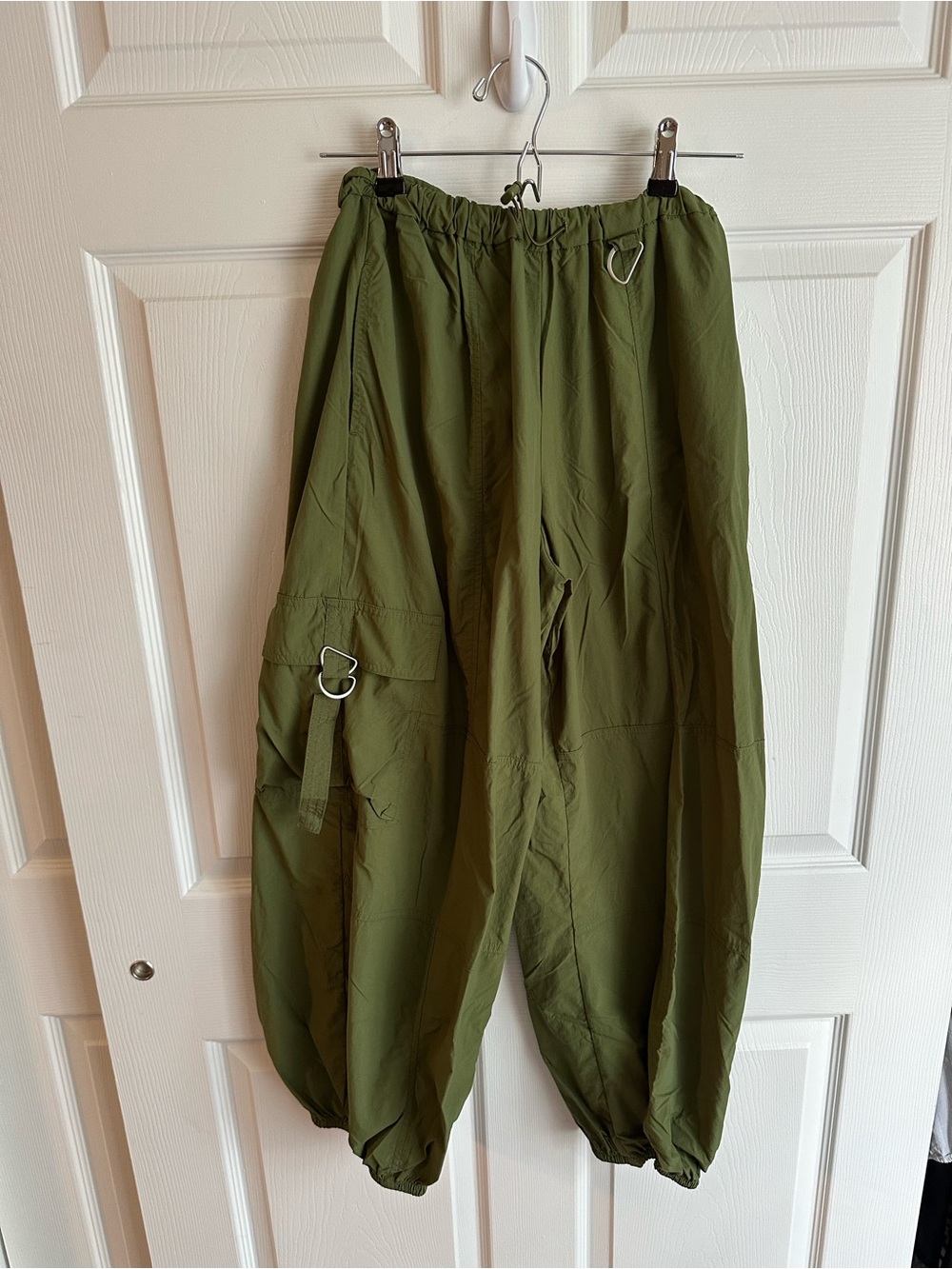 Urban Outfitters Olive Utility Cargo Harem Pants